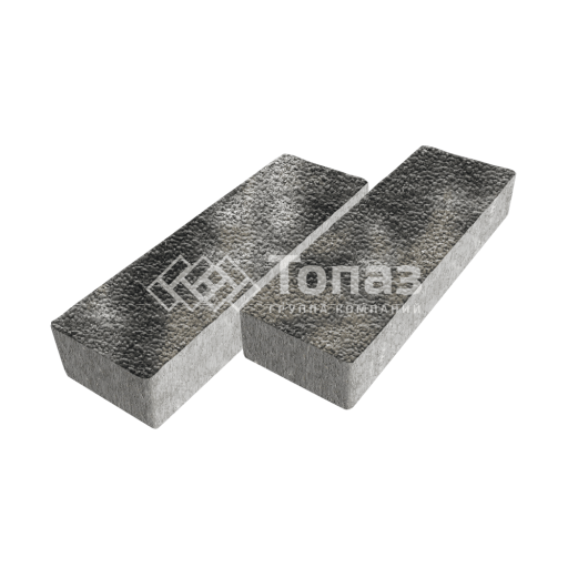 Тротуарная плитка 300х100х60, стоун с гранитной крошкой