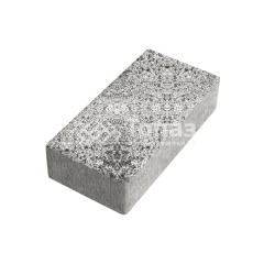 Тротуарная плитка 200х100х80, аляска белая