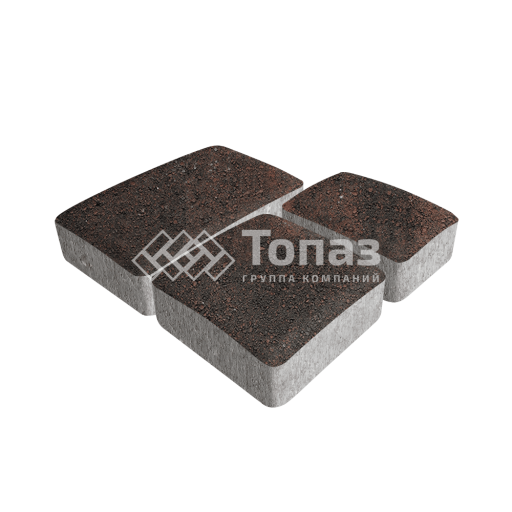 Тротуарная плитка Брук, кармен, 6 см