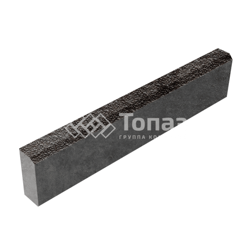 Камень бортовой БР 100.20.8, мокко с мраморной крошкой