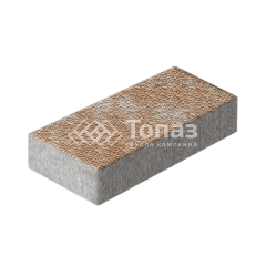 Тротуарная плитка 600х300х60, сансет с мраморной крошкой