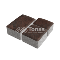 Тротуарная плитка Старый город, клинкер, 4 см