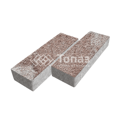 Тротуарная плитка 300х100х60, хаски с гранитной крошкой