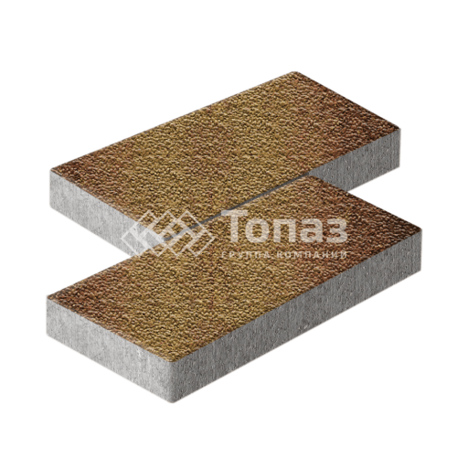 Тротуарная плитка 500х250х60, каир с мраморной крошкой