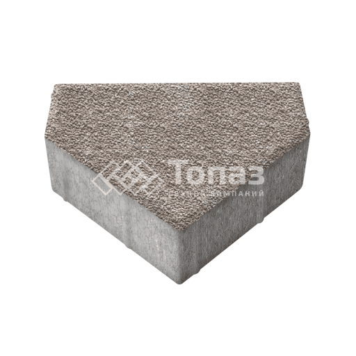 Тротуарная плитка Тиара, сахара с мраморной крошкой, 6 см