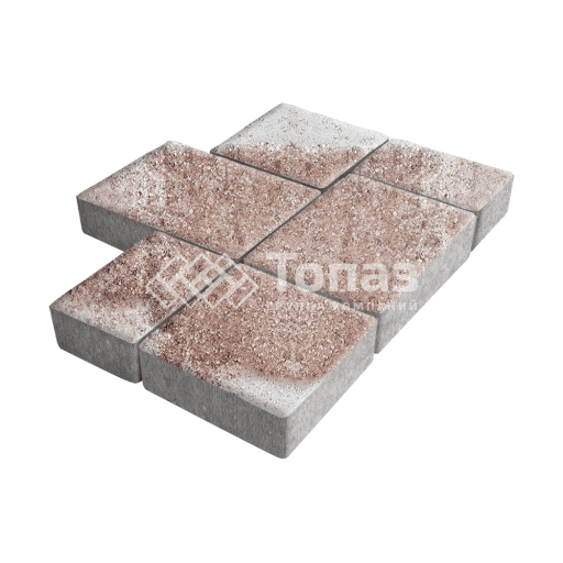 Тротуарная плитка Новый город, хаски, 6 см