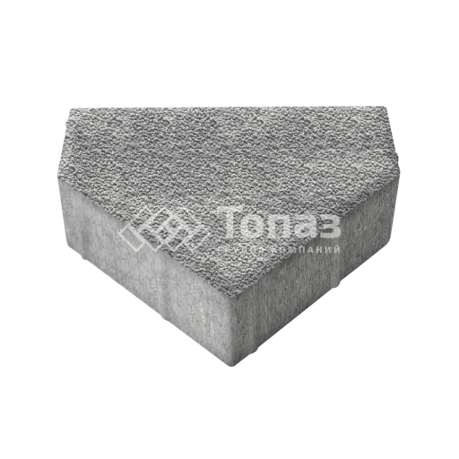 Тротуарная плитка Тиара, аква с мраморной крошкой, 6 см