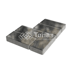 Тротуарная плитка Брусчатка, стоун, 10 см