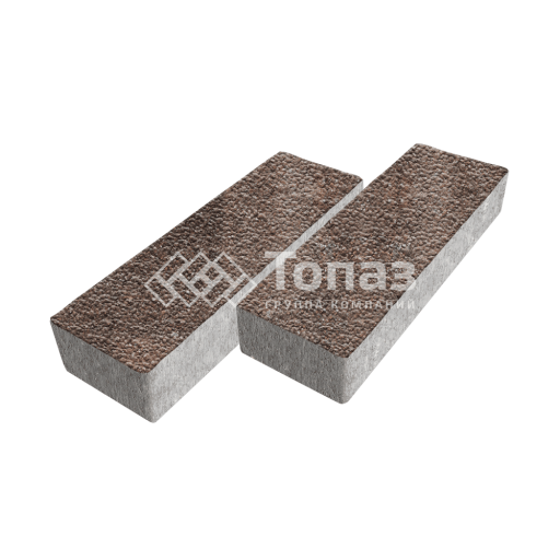 Тротуарная плитка 300х100х60, яшма с гранитной крошкой