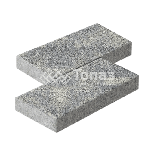 Тротуарная плитка 500х250х60, аква на камне