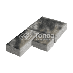 Тротуарная плитка Рубико, стоун, 6 см