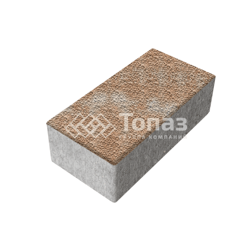 Тротуарная плитка 240х120х70, сансет с мраморной крошкой