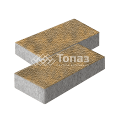 Тротуарная плитка 600х300х60, гончар с мраморной крошкой