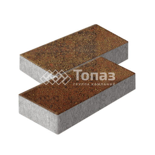 Тротуарная плитка 600х300х60, джафар оранжевый