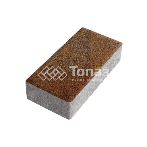 Тротуарная плитка 200х100х80, джафар оранжевый