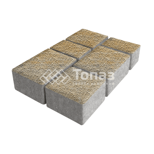 Тротуарная плитка Лэндхаус, особая серия с гранитной крошкой, 8 см