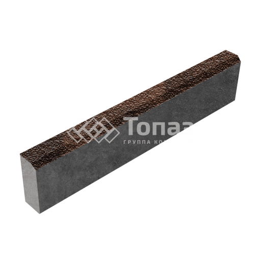 Камень бортовой БР 100.20.8, сорренто с мраморной крошкой