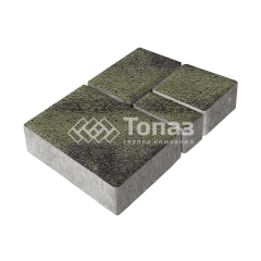 Тротуарная плитка Мюнхен, янтарь на камне, 4 см