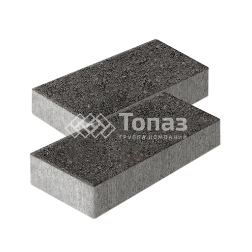 Тротуарная плитка 600х300х60, джафар черный