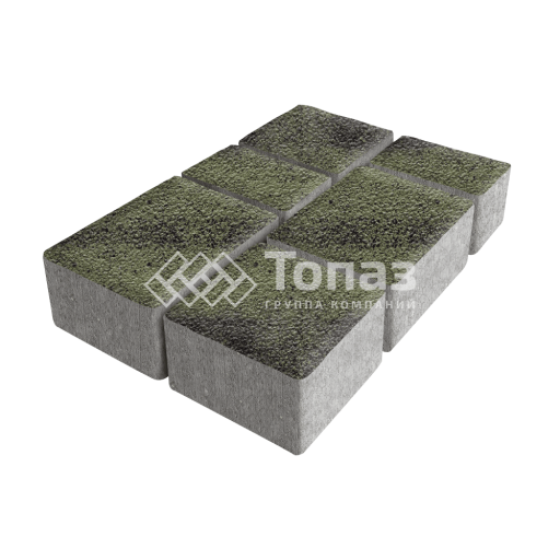 Тротуарная плитка Лэндхаус, янтарь на камне, 4 см