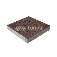 Тротуарная плитка Квадрат 400х400х60, барселона с гранитной крошкой