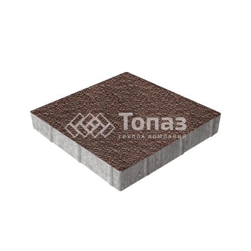 Тротуарная плитка Квадрат 400х400х60, барселона с гранитной крошкой