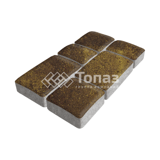 Тротуарная плитка Брук, осень, 6 см