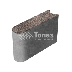 Камень бортовой БРШ 50.20.8, яшма с мраморной крошкой