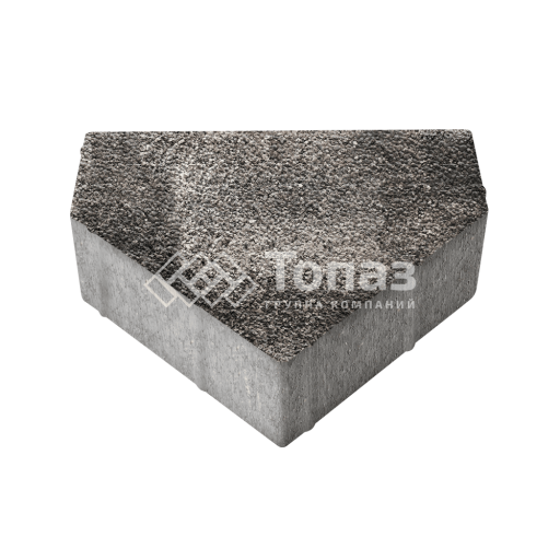 Тротуарная плитка Тиара, агат коричневый с гранитной крошкой, 6 см