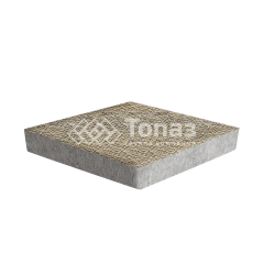 Тротуарная плитка Ромб, особая серия с мраморной крошкой, 6 см