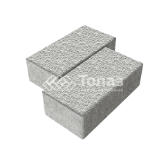 Тротуарная плитка 240х120х70, белая с мраморной крошкой