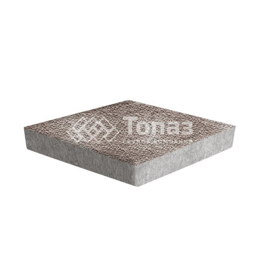 Тротуарная плитка Ромб, авантюр с мраморной крошкой, 6 см