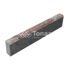 Камень бортовой БР 100.20.8, хаски с мраморной крошкой