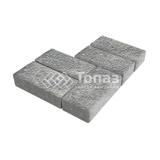 Тротуарная плитка 200х100х80, аква с мраморной крошкой