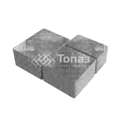 Тротуарная плитка Лэндхаус, антрацит, 4 см