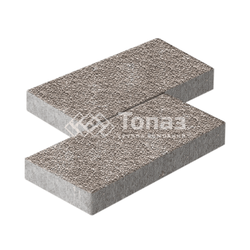 Тротуарная плитка 500х250х60, сахара с мраморной крошкой