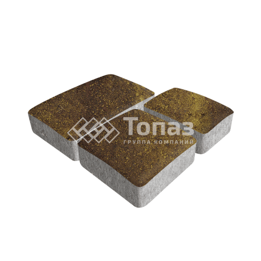 Тротуарная плитка Брук, осень, 4 см