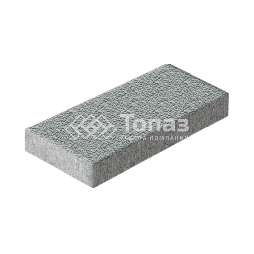 Тротуарная плитка 500х250х60, серая с гранитной крошкой