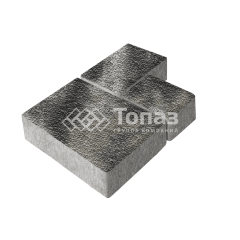 Тротуарная плитка Бергамо, стоун с мраморной крошкой, 6 см