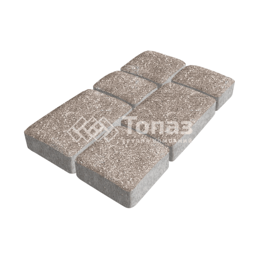 Тротуарная плитка Брук, сахара, 4 см
