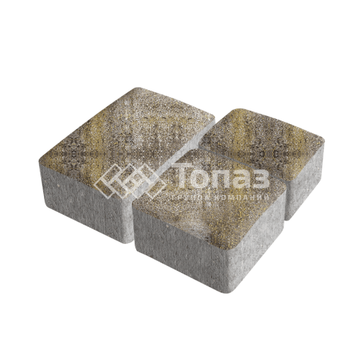 Тротуарная плитка Старый город, степь, 4 см