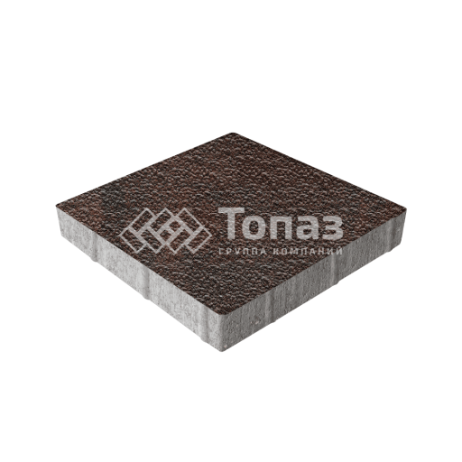 Тротуарная плитка Квадрат 400х400х60, клинкер с гранитной крошкой