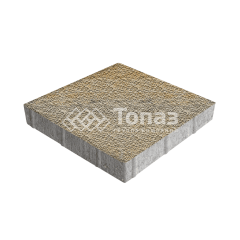 Тротуарная плитка Квадрат 500х500х70, особая серия с мраморной крошкой