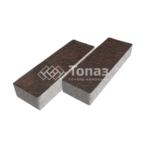 Тротуарная плитка 300х100х60, клинкер на камне