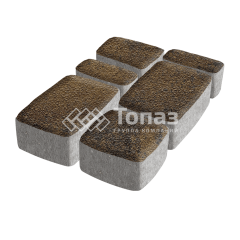 Тротуарная плитка Классико, арабская ночь на камне, 4 см