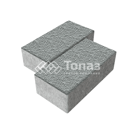 Тротуарная плитка 240х120х70, серая с мраморной крошкой