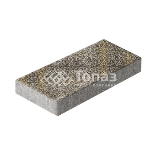 Тротуарная плитка 500х250х60, степь с мраморной крошкой