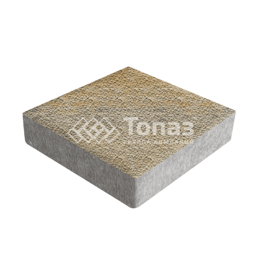 Тротуарная плитка Квадрат 200х200х60, особая серия с гранитной крошкой