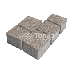 Тротуарная плитка Антик, сахара на камне, 4 см