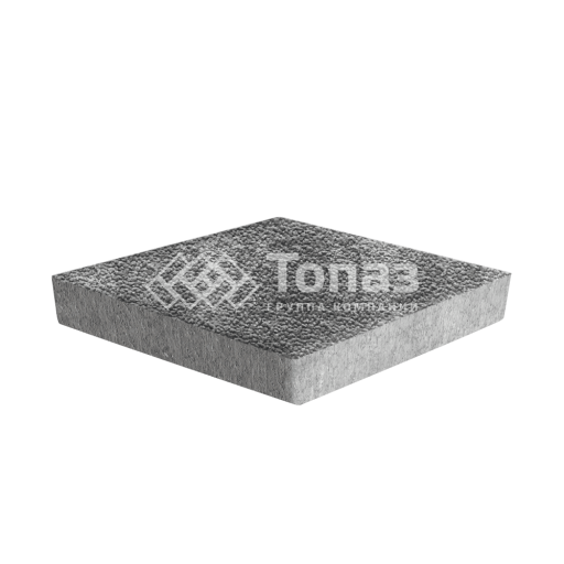 Тротуарная плитка Ромб, антрацит с мраморной крошкой, 6 см